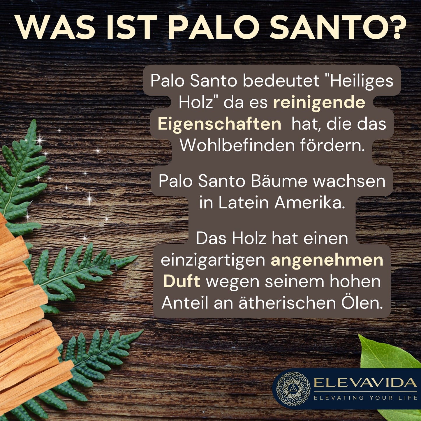 Palo Santo 500 g madera fina de incienso de Perú - aromático, recolectado de forma sostenible, partido a mano - Bursera graveolen - madera sagrada
