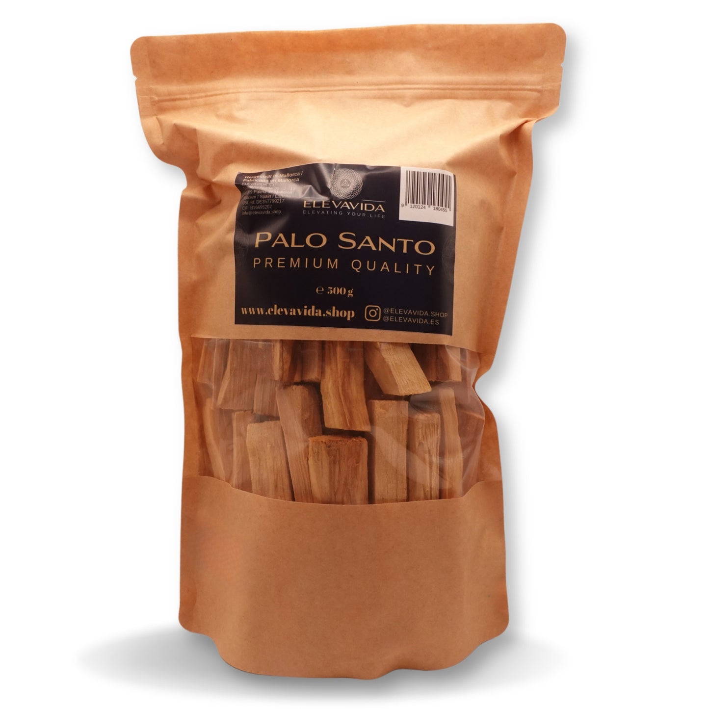 Palo Santo 500 g madera fina de incienso de Perú - aromático, recolectado de forma sostenible, partido a mano - Bursera graveolen - madera sagrada