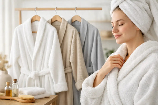 Welcher Bademantel für empfindliche Haut passt?