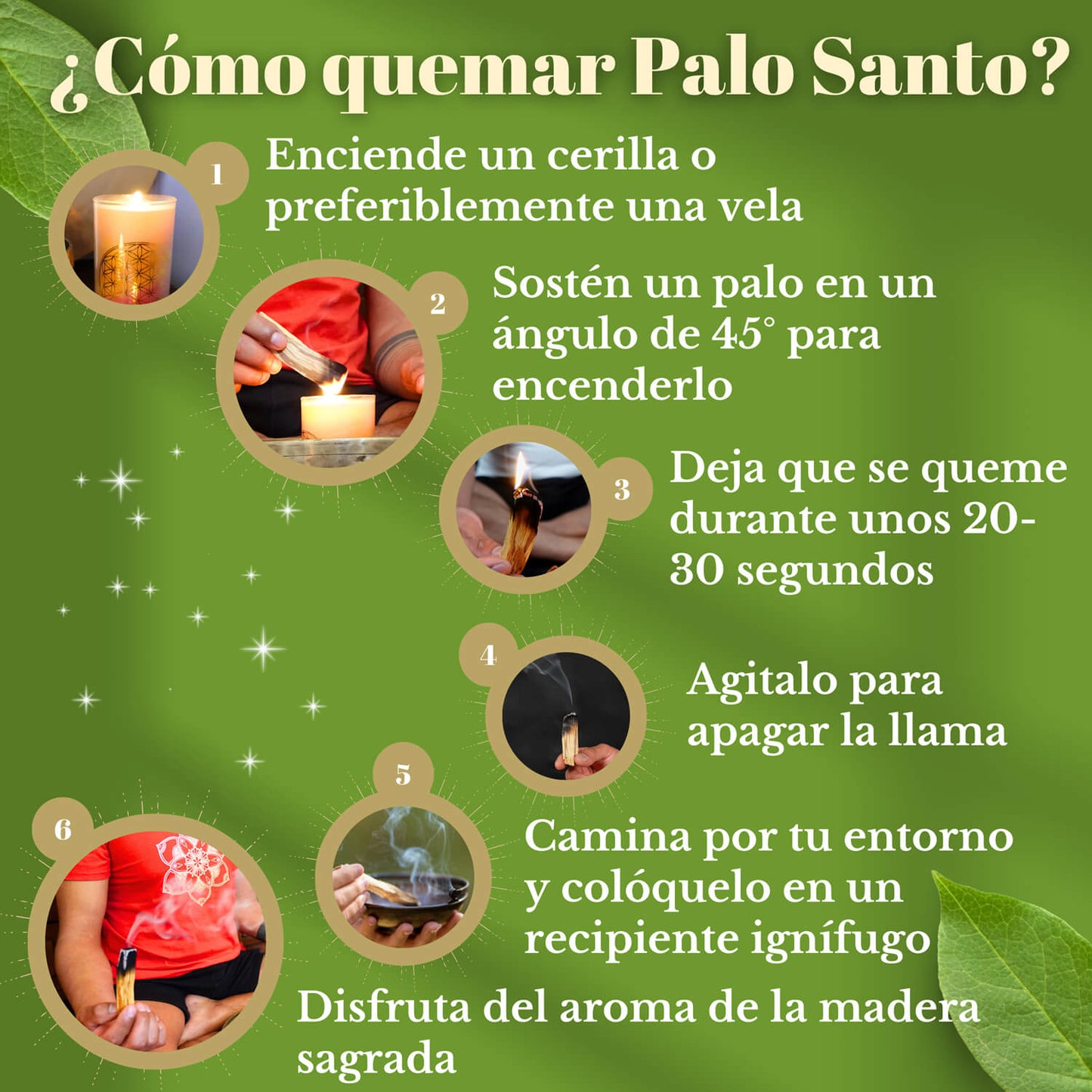 Palo Santo (90 g) (aprox. 9–11 palitos): madera sagrada de Perú, cosechada de forma sostenible - Bursera Graveolen