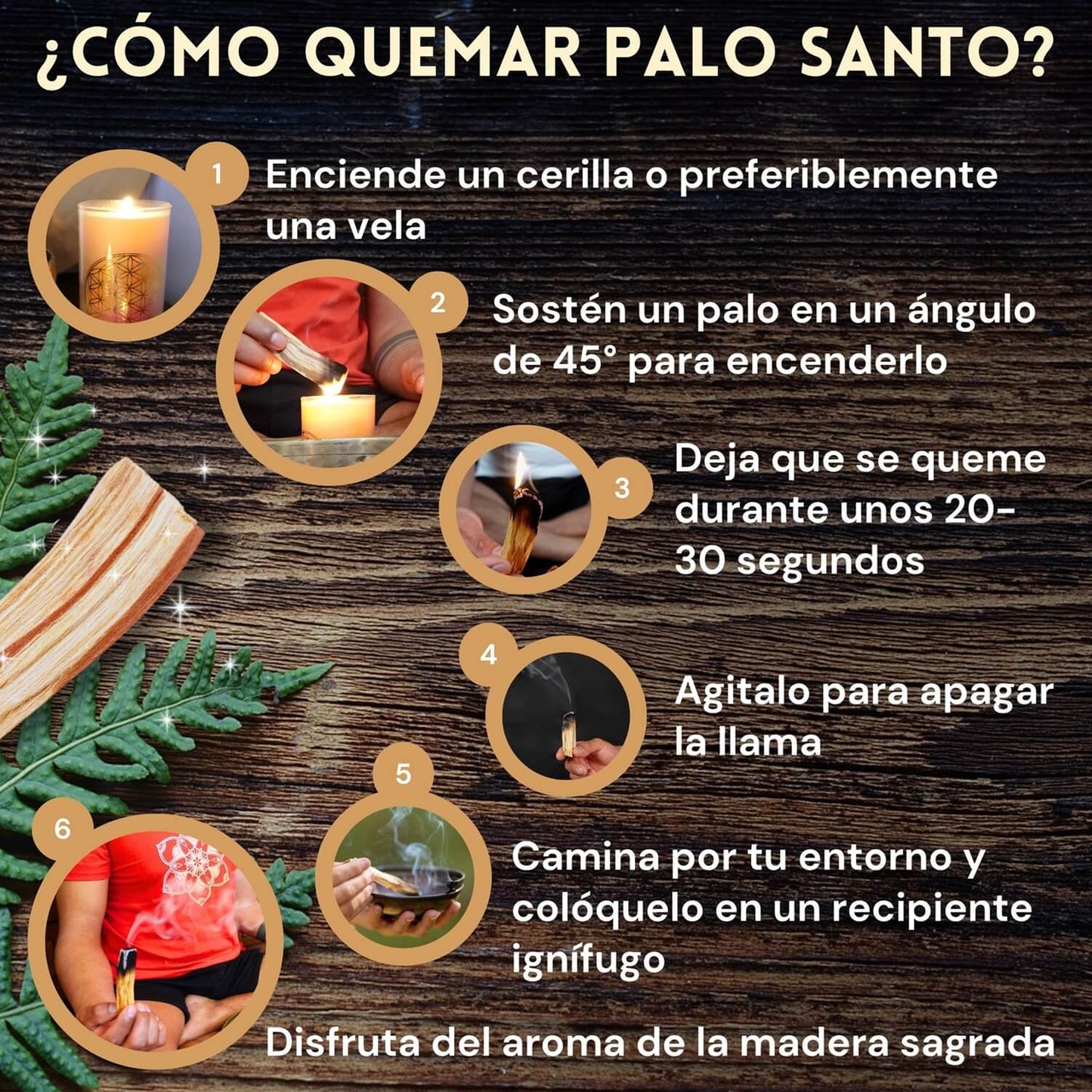 Palo Santo 500 g de madera fina de incienso de Perú - cosecha sostenible - Bursera Graveolen